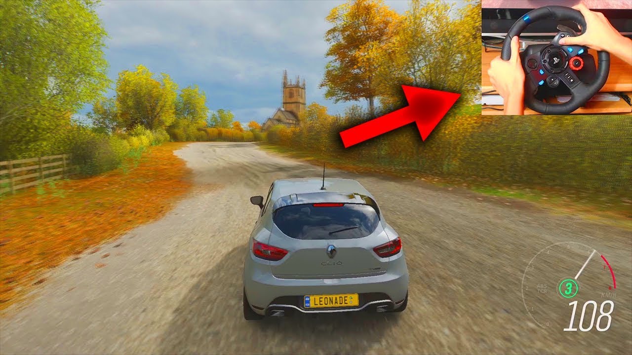 Forza horizon 4 logitech g27 вместо газа тормоз