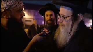 LIVE Muslim Confronting Jews! IRL STREET DAWAH