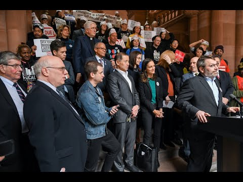New York State Legislative Press Conference on "Budget Justice" - 01/22/20