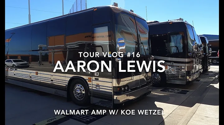 Tour Vlog #16 - Aaron Lewis w/ Koe Wetzel at the W...