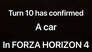 Forza Horizon 4 Update 20 Confirmed