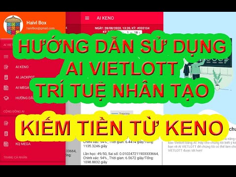 Video [AI VIETLOTT] HƯỚNG DẪN SỬ DỤNG TRÍ TUỆ NHÂN TẠO DỰ... - youtube
