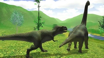 Real Dinosaur Simulator Games – Dino Attack 3D Android Gameplay