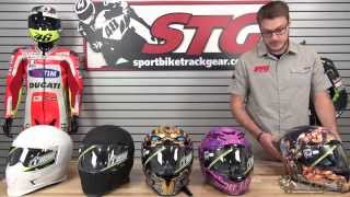 Icon Airframe Pro Helmet Graphics Review from Sportbiketrackgear