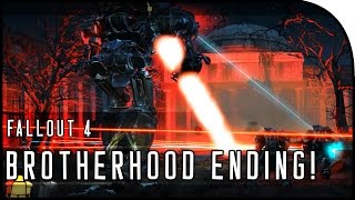 Fallout 4 Gameplay Walkthrough Part 41 – “BROTHERHOOD OF STEEL ENDING, STORY ENDING, SENTINEL!”