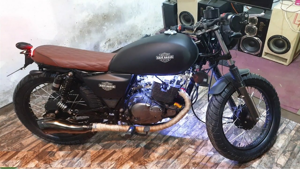 Suzuki GS150cc Modified Into Caferacer | Pindi Autos