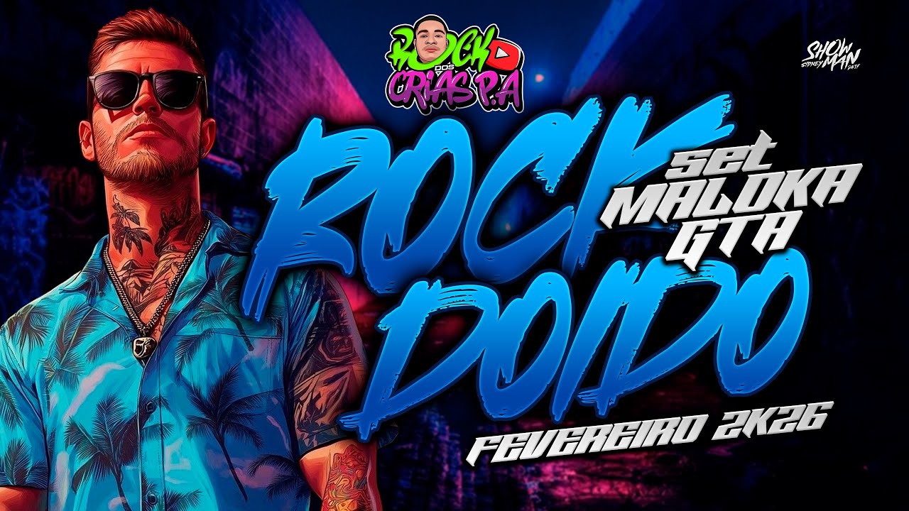 ⁣SET ROCK DOIDO MALOKA GTA (SÓ AS BRABAS) EXCLUSIVAS - @RockDosCrias #rockdoido #dj #remix