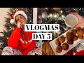 VLOGMAS DAY 5: cozy christmas night in (baking, self-care, & movies)