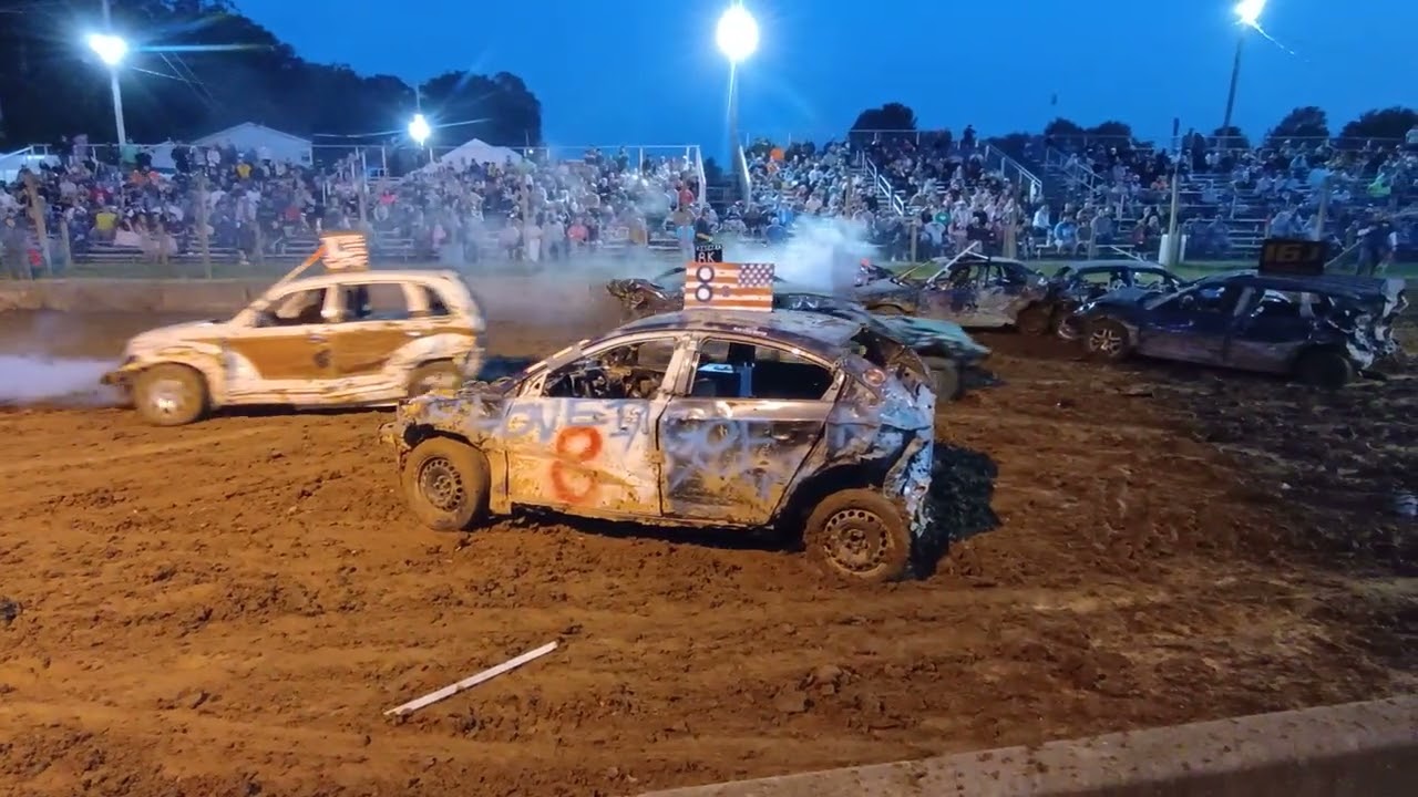 GSP promotions Venango county Fair derby 8-2-25  6- cylinder midsize class 