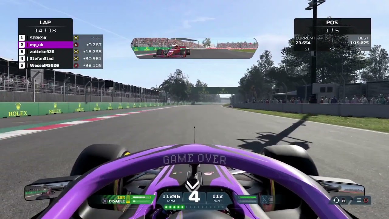 A nice clean battle online | F1 2021