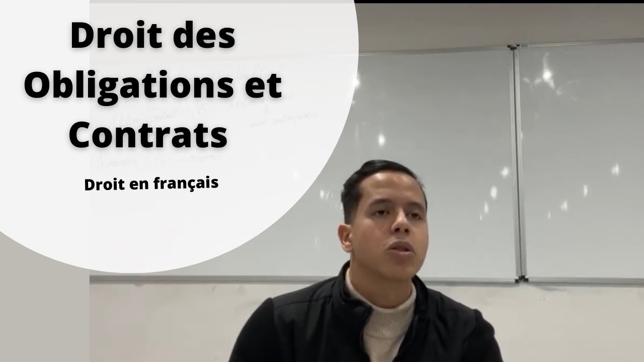 S2 - Droit des obligations et contrats (Petite introduction)