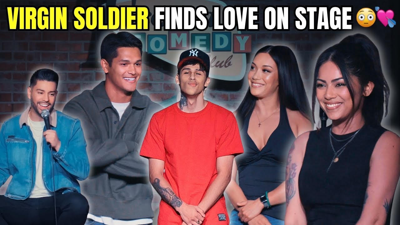 Virgin Soldier Finds Love on Stage 😳💘 | Martin Amini Crowd Work