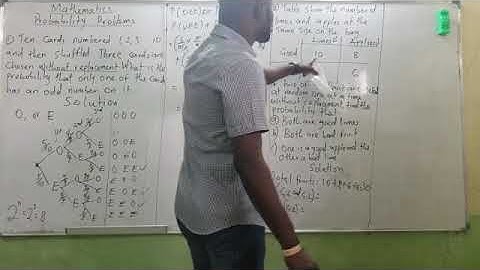 Without replacement on Probability Using Tree Diagram