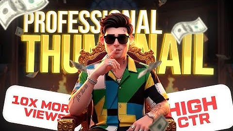 Make Thumbnail Like A Pro | Thumbnail Tutorial & Tips 2025