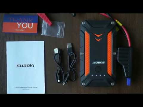 best-selling-car-jump-starter-portable-charger-video-review