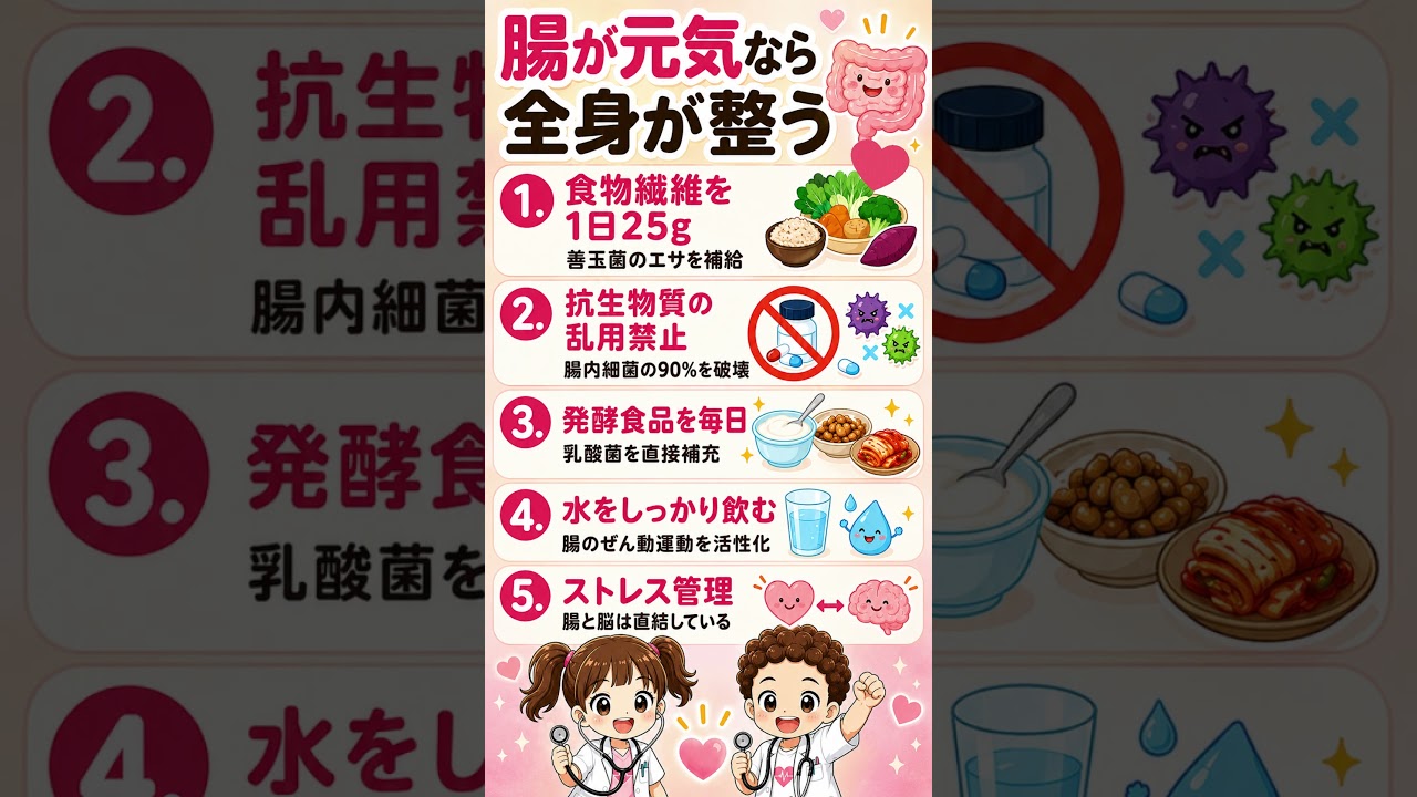 🧑🏼⚕️腸が元気なら全身が整う