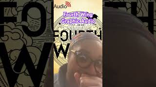 Fourth Wing in Graphic Audio! #youtubeshorts #bookworm #funny @graphicaudio