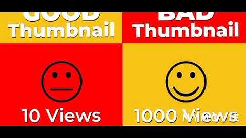Bad thumbnail= viral video. How to increase click through rate(CTR ) of your YouTube channel