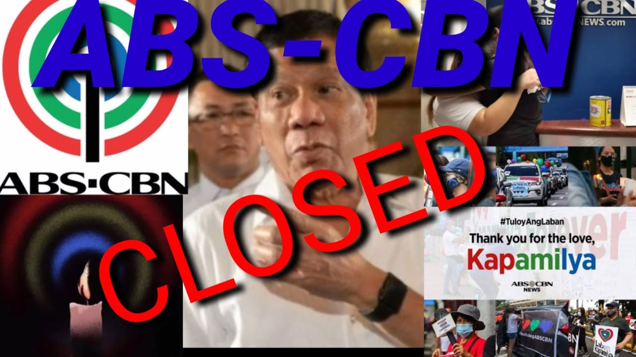 ABSCBN HAS BEEN REFUSED A NEW LICENCETOTALLY CLOSED YouTube