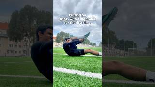 When Youre Putting On Boots With A High Sock For The First Time 