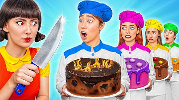 Cooking Challenge in Squid Game 2 | Funny Food Challenges by Multi DO Joy