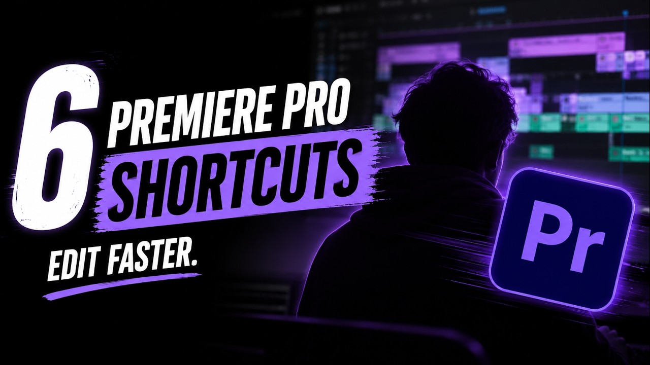6 Game-Changing Premiere Pro Shortcuts for Faster Editing! Every Editor ...