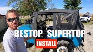 Install a Bestop Supertop on an old CJ5