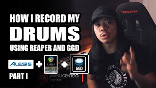 How To Record My Drums | Tutorial (Tagalog/Filipino)