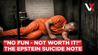 Epstein's "Suicide Note" Released | Hidden Jail Cell Message Reignites Death Conspiracies | VERTEX