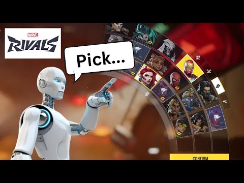 Marvel Rivals Using Ai I played MARVEL RIVALS but AI PICKS MY CHARACTER!!! (ChatGPT) - YouTube
