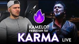 Kamelot Reaction Karma LIVE (Amazing Performance!) | Dereck Reacts