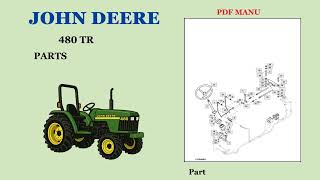 John Deere 480 Tractor Parts Manual PDF | PC4651 OEM Catalog Download