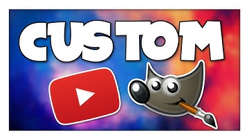 How to Make an Easy Custom Thumbnail for Youtube - GIMP Tutorial