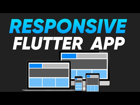 Responsive Flutter App | Flutter Responsive UI Design Tutorial