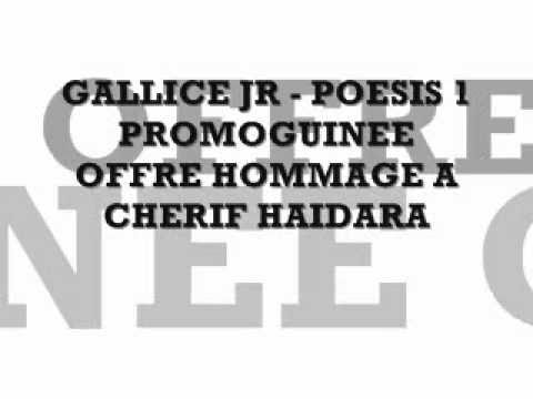 Gallice Jr - Poesis 1 PromoGuinee Offre Hommage a ...