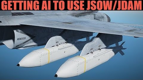 Mission Editor: Setting AI Planes To Use JSOW & JDAM Tutorial | DCS WORLD