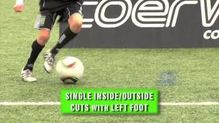 21 Single insideoutside cuts with right foot 22   left foot