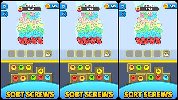 Screw Sort 3D! Gameplay Android Mobile