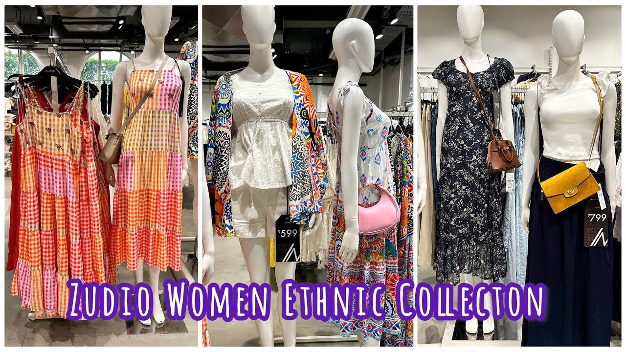 Этническая коллекция Zudio для женщин | Платья и куртки Zudio | Повседневные платья для женщин 