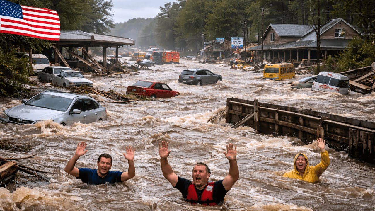 CHAOS in Washington! Powerful Atmospheric River Unleashes Historic ...
