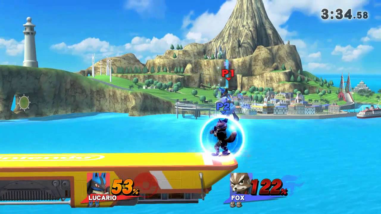 Sm4sh - Lucario vs Fox