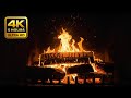 ASMR Cozy Fireplace 4K 🔥 Real Crackling Fire Sounds for Deep Sleep No AI (No ADS)
