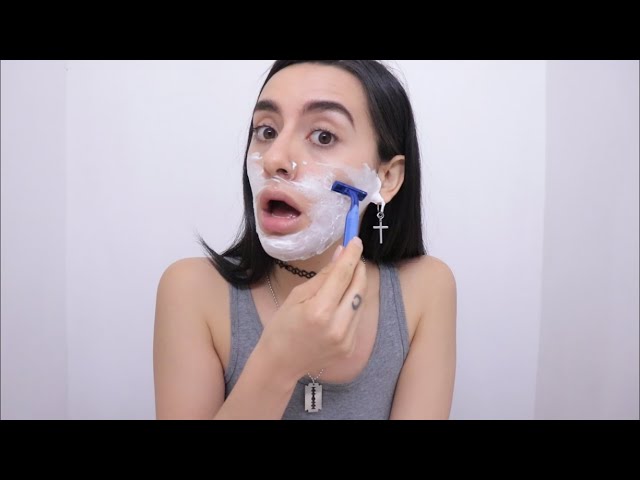 ASMR - RASURANDO MI CARA
