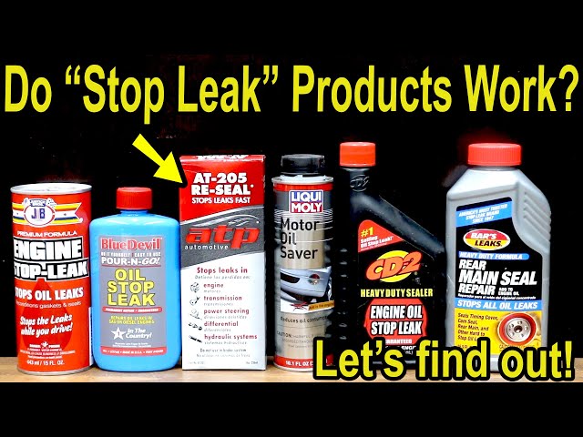 Do Stop Leak Products Work? Do They Damage Engine Seals? Will They