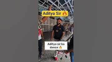 Aditya sir ka dance 🔥#adityaranjan (excise inspector)👮 #motivation🔥 #ssc #shorts✨ #ssccgl