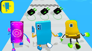 In Phone Mobile Run 3D ☎️🔋📱 All Levels Gameplay Android,ios 6