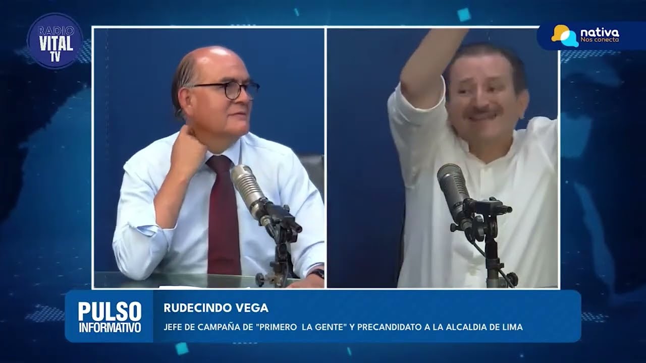 EN ESTILO PUNZANTE RUDECINDO VEGA ANALIZÓ AYER MIÉRCOLES RESULTADOS DE ENCUESTAS CPI, DATUM E IEP