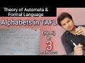Alphabet in Automata Theory and Formal Language - Akant Pathak