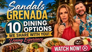 Sandals Grenada Food Review All 10 Dining Options Butler Dining Experience
