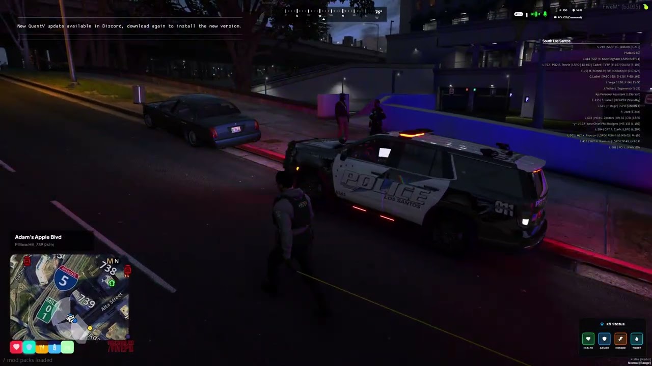 K9-06 Air sniff incident 01/24/2026